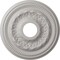 Ekena Millwork Galway Ceiling Medallion (Fits Canopies up to 3 1/4"), 15 3/4"OD x 3 1/4"ID x 1"P, Ultra Pure White CM15GAUWF - alternate 1